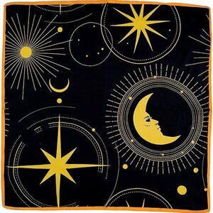 Silk Mulberry Square Scarf Women Hair Bandana Neckerchief Light & Soft